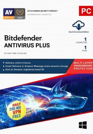 AntiVirus Plus 1 Year Validity (Windows 10, 11)