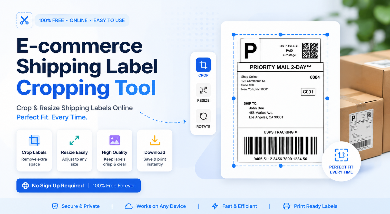 Free E-commerce Shipping Label Cropping Tool – Crop & Resize Shipping Labels Online crop labels