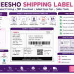 Meesho Shipping Label